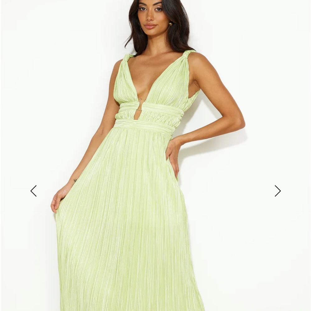 Hello Molly Green Dress